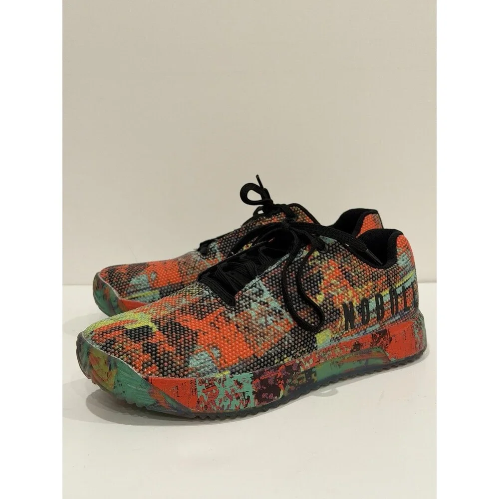 Nobull Shoes Men's 9.5 Women's 11 Glitch Outwork Trainer Sneakers Gym Crossfit